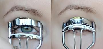 Kiharrin: miten käyttää, jotta suora silmäripset kaunis mutka ja visuaalisesti "auki" look