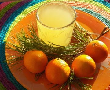 Mandarin-kuusen juoma C-vitamiinia Joulun uutuus 2020!