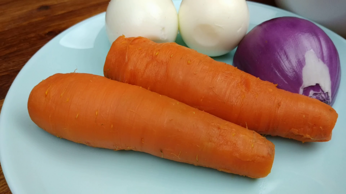 keitetyt porkkanat 5 minuutissa