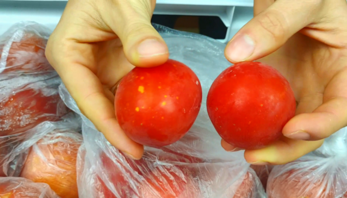 Jäädytetyt tomaatit