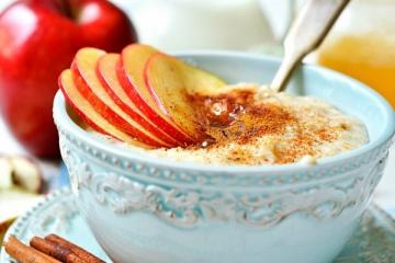 Air New resepti riisipuuro vanilja ja omena. Kokeile!