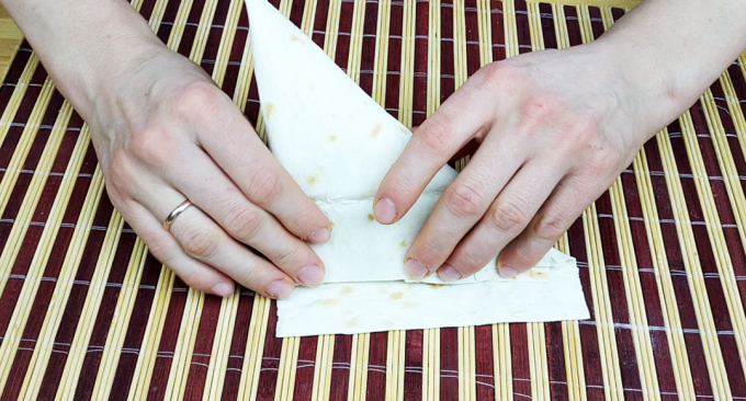 Lavash-kirjekuoret juustolla