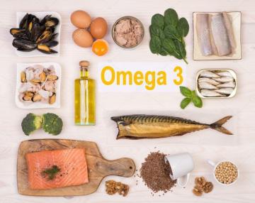 Omega -3. Apua ja hyötyä laihtuminen.