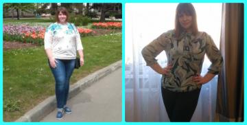 Syön herkullista ja laihdutus. Minun tulos 10 kuukautta miinus 39 kg.