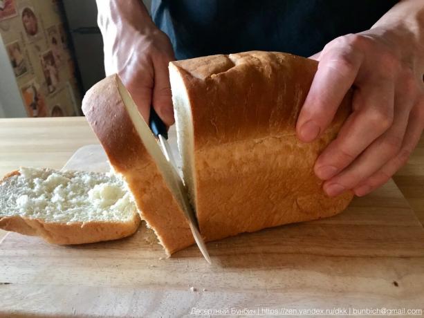 Viipale leipää ihanteellinen paksuus 2 cm.